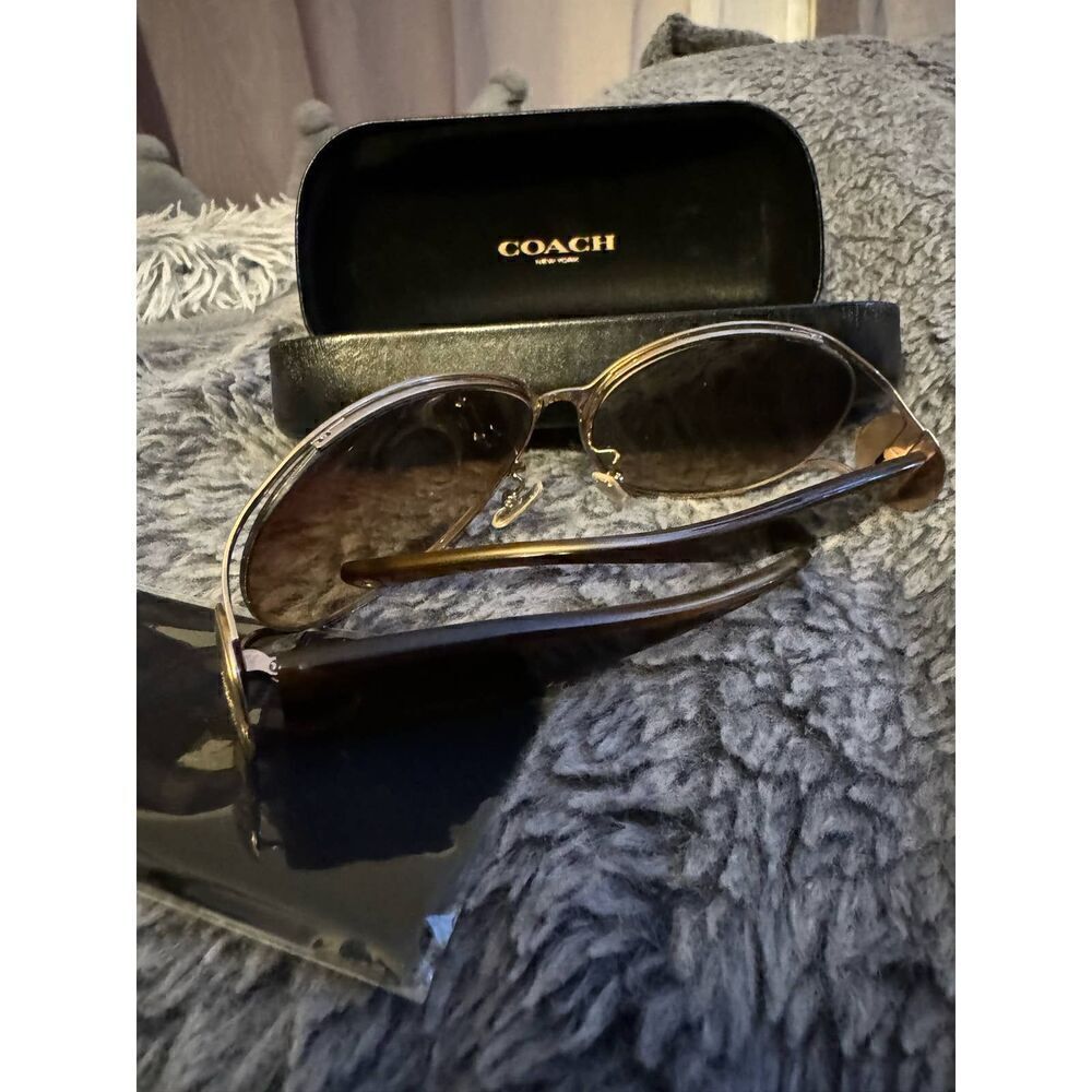 Coach loretta oversized Designer sunglasses - Picture 5 of 12